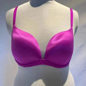 Victoria’s Secret Biofit Push-up bra, fuschia, 36DD